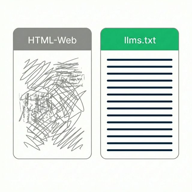 Signal vs. Rauschen: Wie llms.txt das Crawl-Rauschen reduziert und die KI-Content-Erkennung verbessert