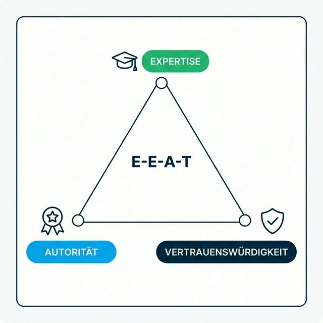 E-E-A-T Vertrauensdreieck