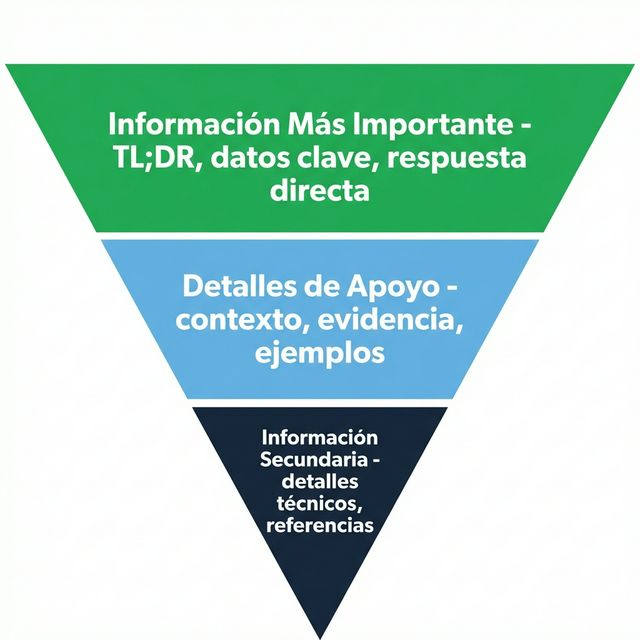 Estructura de Pirámide Invertida