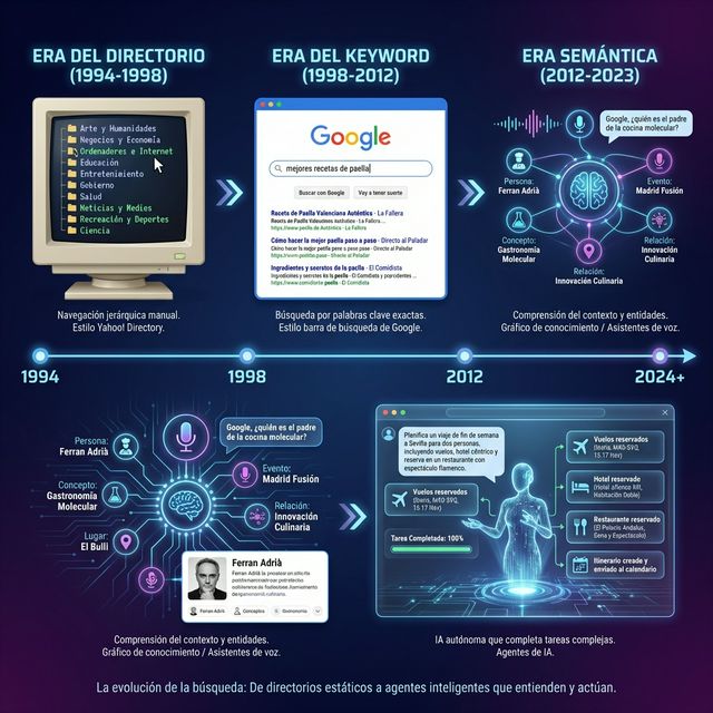 Línea de Tiempo: Eras de Búsqueda