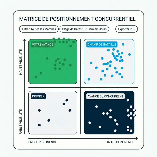 Matrice de Positionnement Concurrentiel