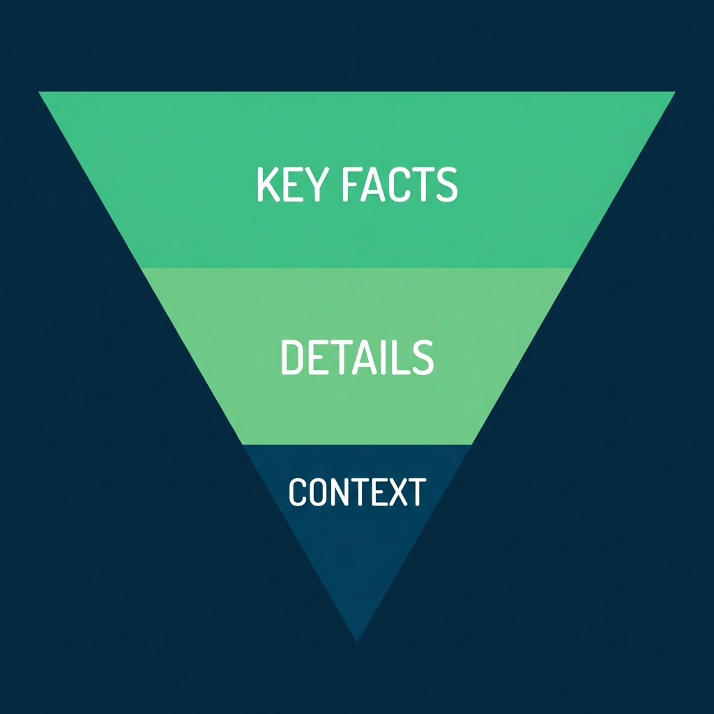 Inverted Pyramid Structure for Content Optimization